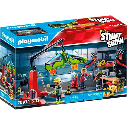 Playmobil Air Stuntshow Estación de Servicio