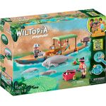 Playmobil-Wiltopia-Viaje-en-Barco-a-los-Manaties