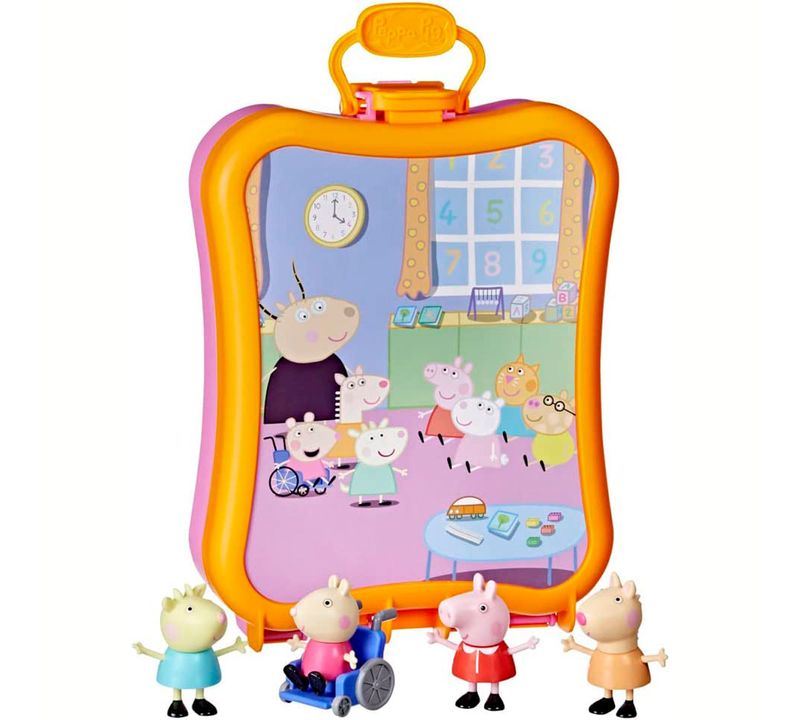 Peppa Pig Maletin Los Amigos del Colegio Drim