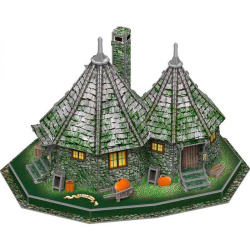 Harry Potter Puzzle 3D Cabaña Hagrid
