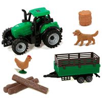 Tractor de Granja con Accesorios