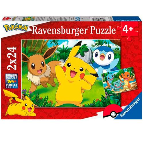 Pokémon Puzzle 2x24 Piezas