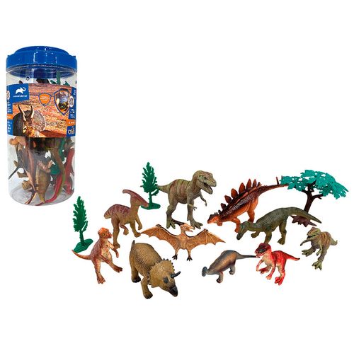 Bote Dinosaurios 13 Piezas