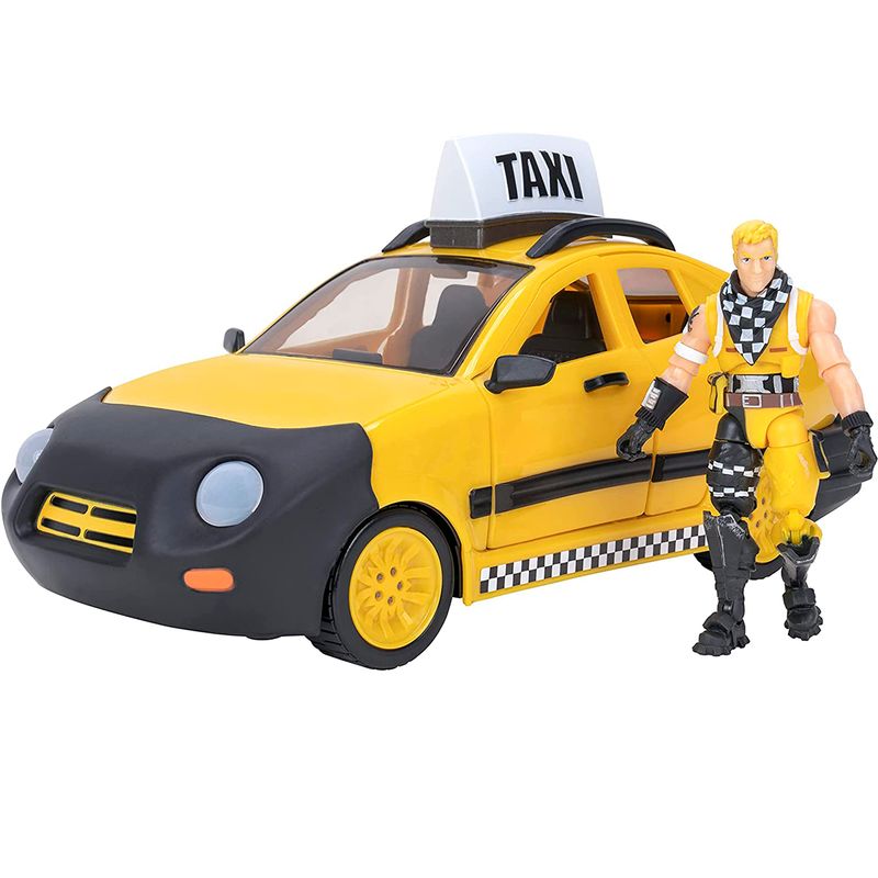 Fortnite-Joy-Ride-Taxi-con-Figura-Cabbie