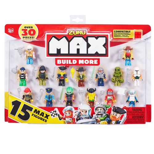 Max Build More Pack Figuras Surtido