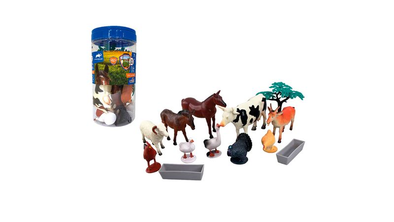 Pack de juguetes de animales de granja DJECO - Pichintun