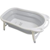 Bañera silicona plegable Gris