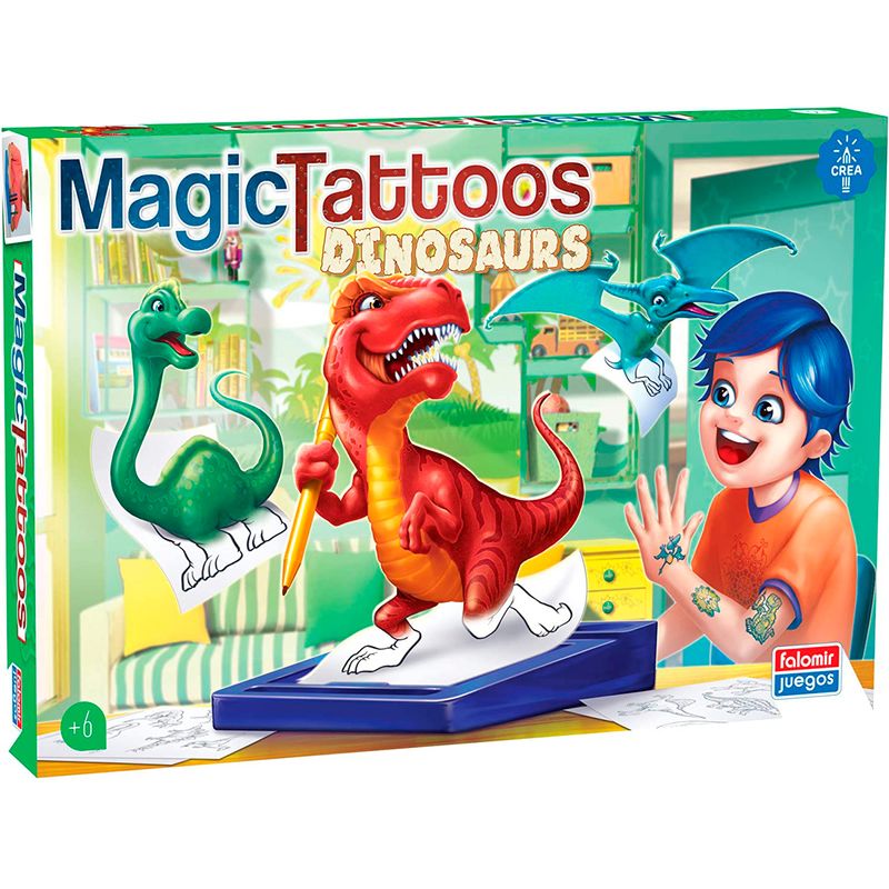 Tatuajes-Magicos-Dinosaurios