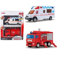 Pack 2 Vehículos de Emergencia