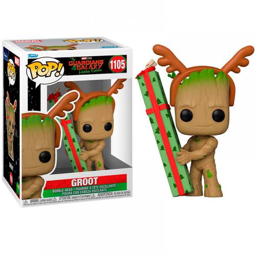 Funko POP! Guardianes Especial Navidad Groot