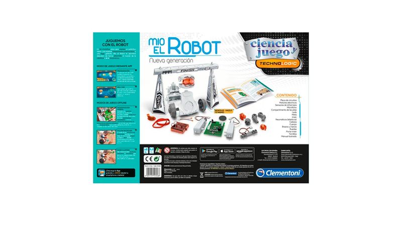 Robô CLEMENTONI Super Mio (Idade Mínima Recomendada: 8 anos)