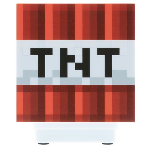 Minecraft TNT Lámpara Sobremesa con Sonido