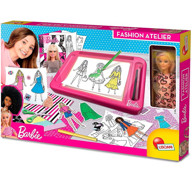 Barbie-Taller-de-Moda-con-Muñeca