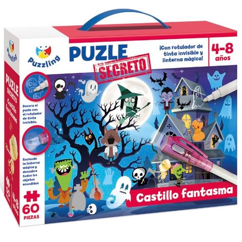 Puzzle Secreto Castilla Fantasma 60 Piezas