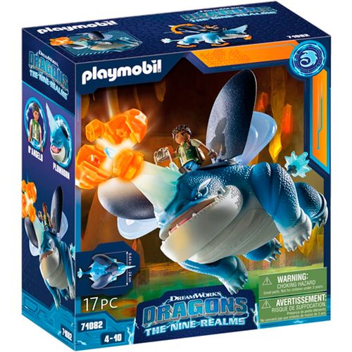 Playmobil Dragones Plowhorn y D'Angelo