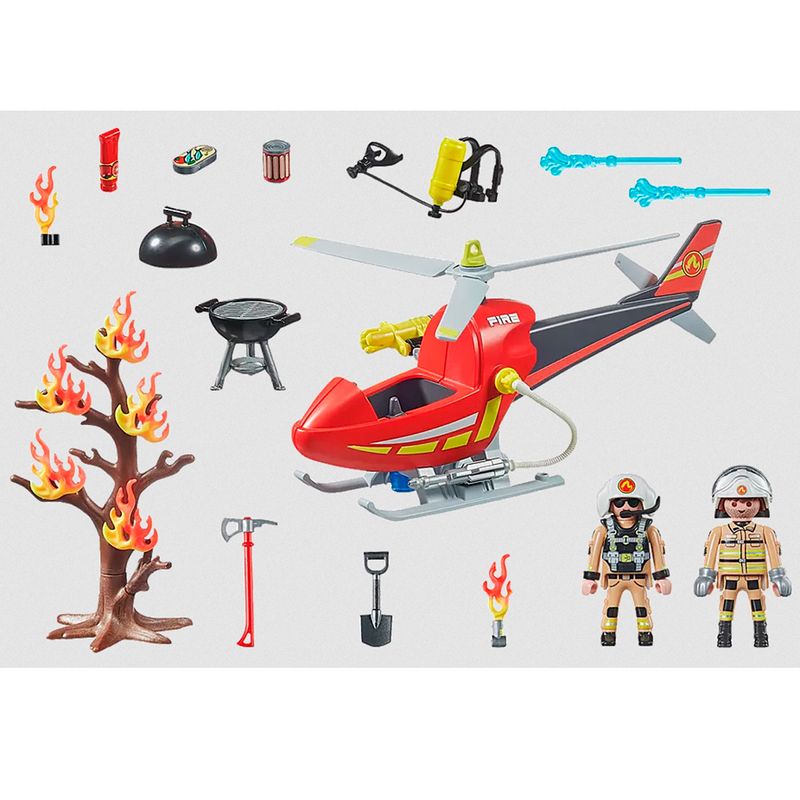 Playmobil-City-Action-Helicoptero-de-Bomberos_1