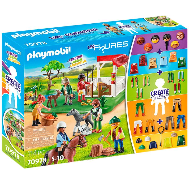 Playmobil-My-Figures-Rancho-de-Caballos