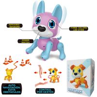 Baby Rick Perrito Robot Rosa