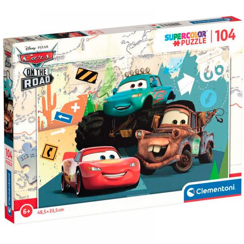 Cars on the Road Puzzle 104 Piezas