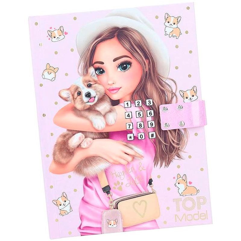 Top-Model-Diario-con-Codigo-Secreto-Corgi