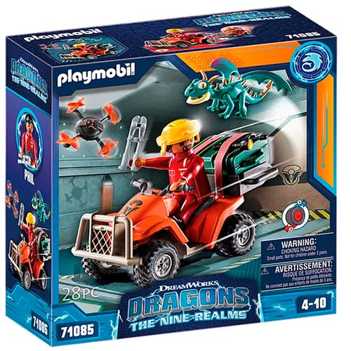 Playmobil Dragons Icaris Quad & Phil