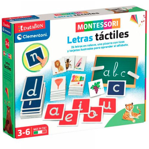 Montessori Pack Letras Táctiles