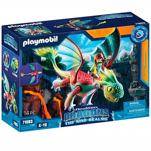 Playmobil Dragons Feathers & Alex