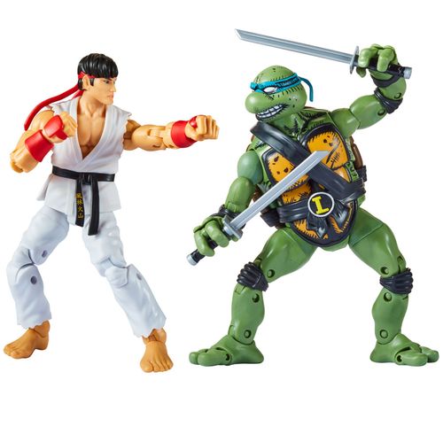 Tortugas Ninja vs Street Fighter Pack Figuras STD