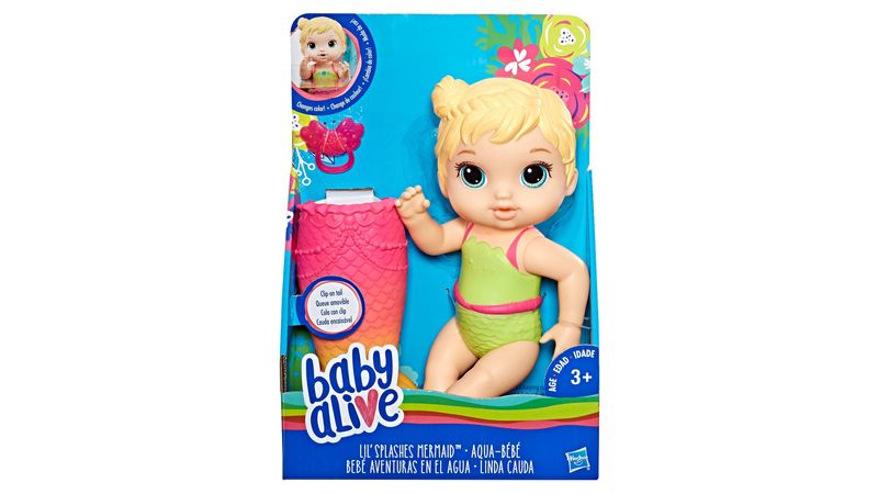 Muñecas baby cheap alive sirena