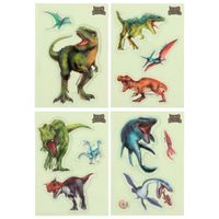 Dino World Pegatinas de Gel Surtidas