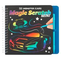 Monster Cars Mini Magic Scratch Libro