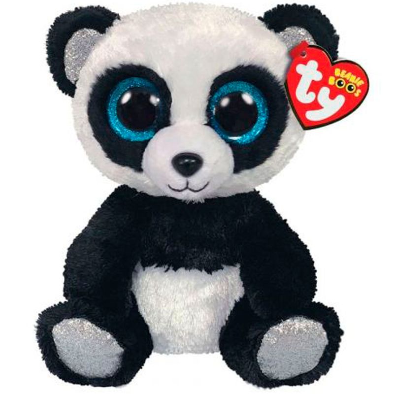 Ty-Peluche-Panda-Bambu-15-cm