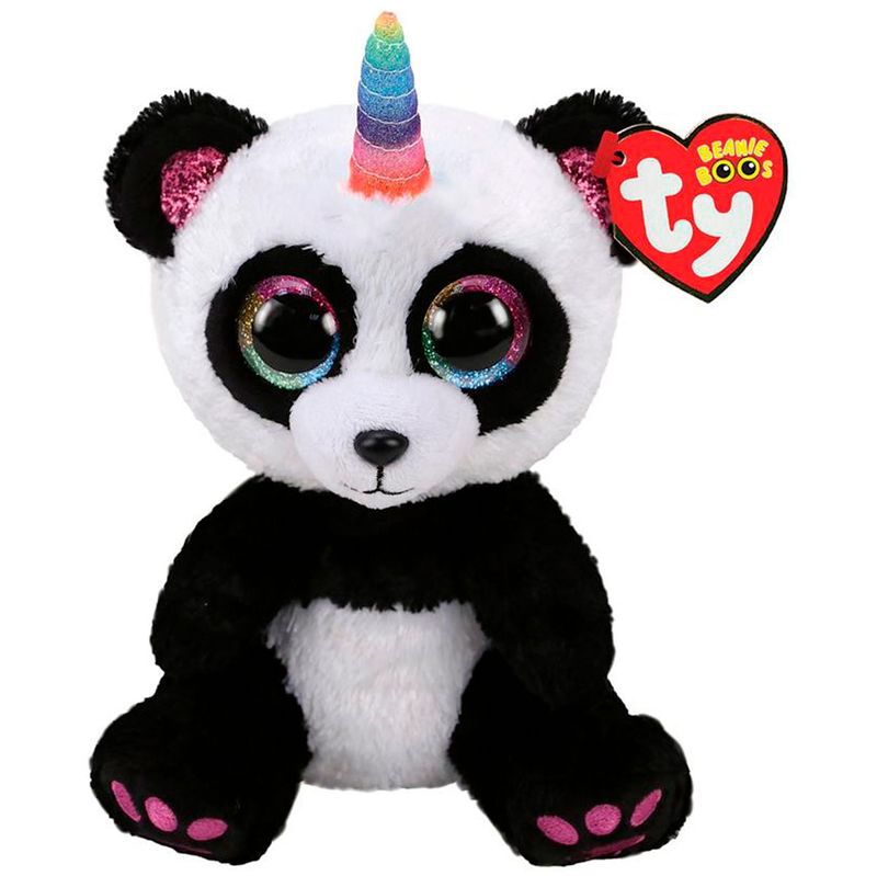 Ty-Peluche-Paris-Panda-15-cm