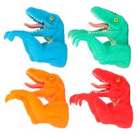 Dino World Títere de Dedo Dinosaurio Surtido