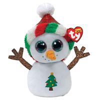 Ty Peluche Misty Muñeco Nieve 15 cm
