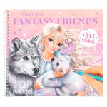 Top-Model-Create-Your-Fantasy-Libro-Colorear