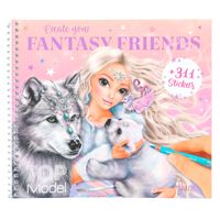 Top Model Create Your Fantasy Libro Colorear