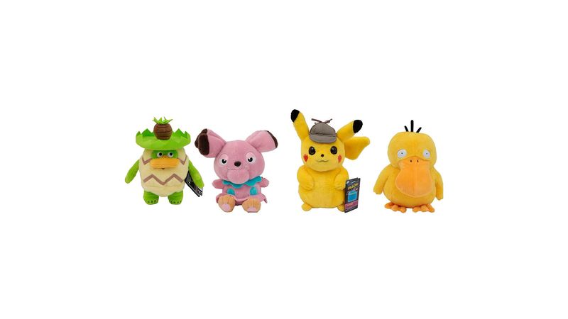 Peluche Pokémon : Détective Pikachu