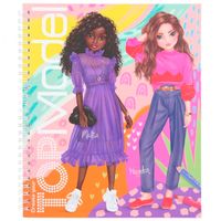 Top Model Cuaderno Colorear