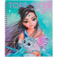 Top Model Libro Colorear Dragones