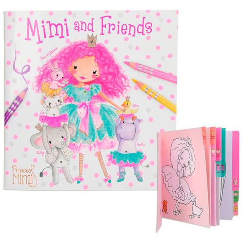 Princess Mimi Libro Colorear