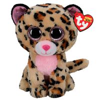 Ty Peluche Livvie Leopardo 24 cm