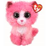 Ty-Peluche-Raegan-Gato-Rosa-24-cm