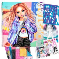 Top Model Popstar Libro para Colorear