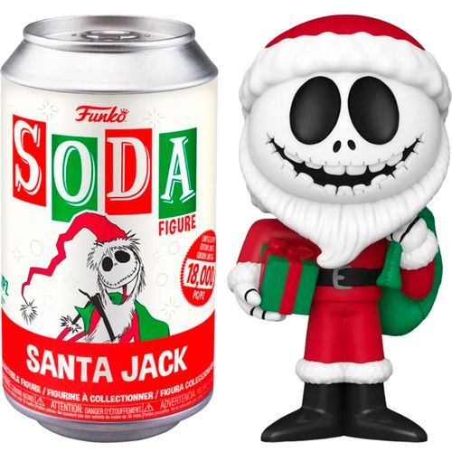 Funko SODA Pesadilla Antes de Navidad Santa Jack