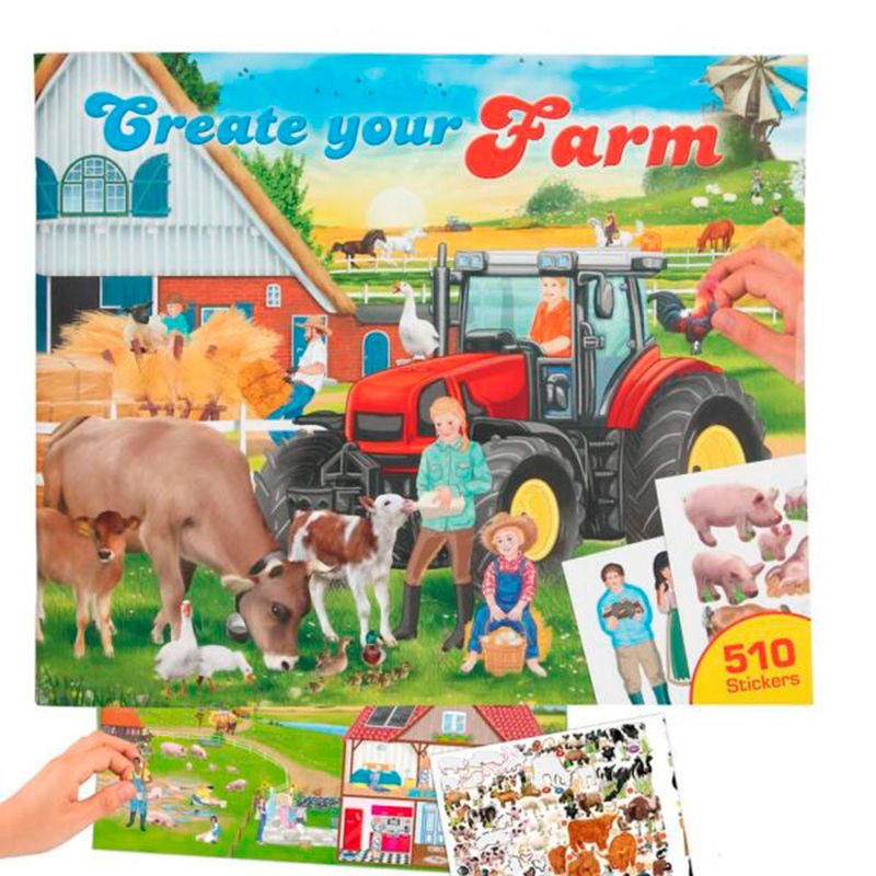 Crea-tu-Granja-Cuaderno-Pegatinas