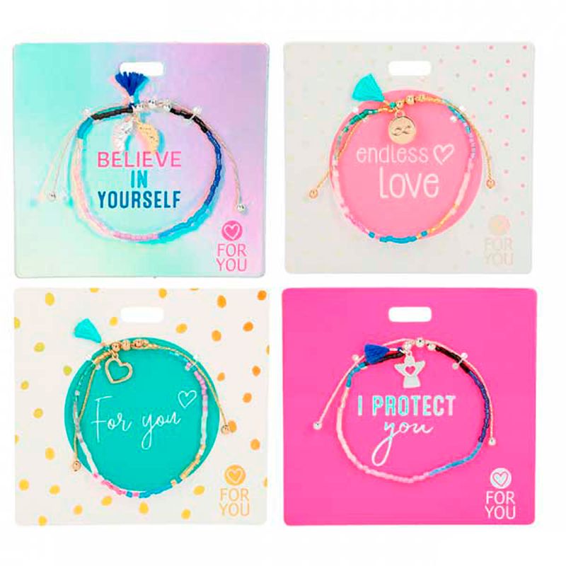 Top-Model-Trends-Pulsera-con-Mensaje-Surtida