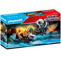 Playmobil City Action Policía Mochila Propulsora