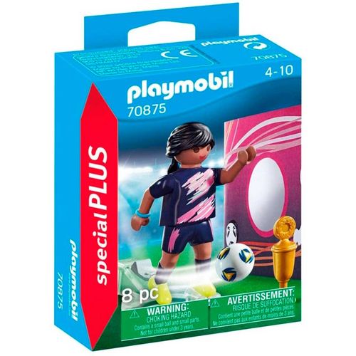 Playmobil Special Plus Futbolista con Muro