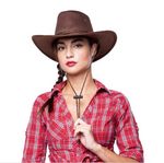 Sombrero-Cowboy-Marron-Adulto